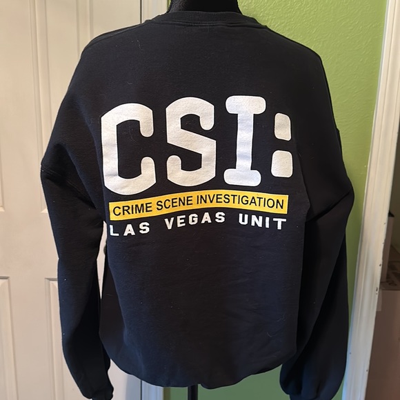 Navy Blue sweatshirt and matching lightweight windbreaker. - Picture 2 of 7